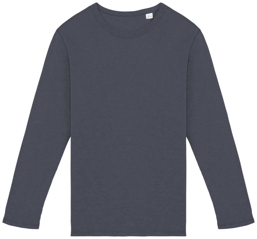 Native Spirit Ecologische en verwassen uniseks sweater met ronde hals French Terry bedrukken - Afbeelding 3