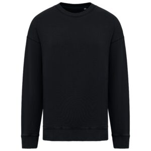 Native Spirit Duurzame oversized verwassen uniseks sweater met ronde hals bedrukken