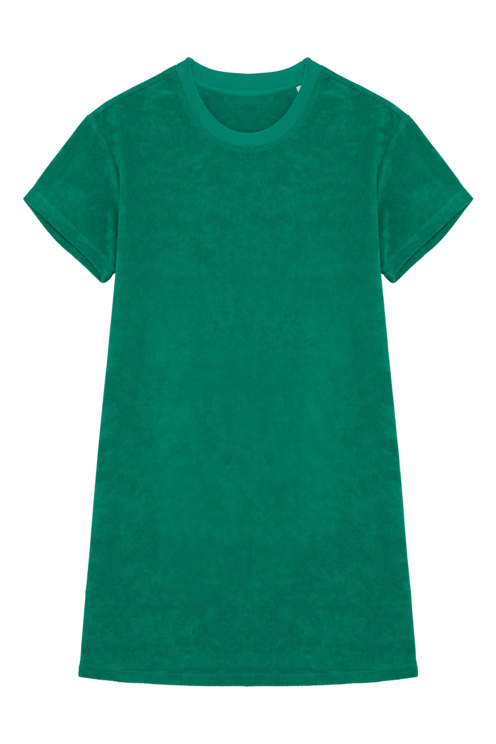 Native Spirit Ecologische badstof t-shirtjurk met afhangende mouwen bedrukken - Afbeelding 2