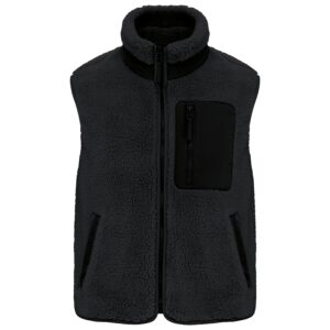 Native Spirit Ecologische uniseks bodywarmer van sherpa bedrukken