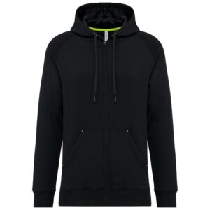 Proact Unisex zipped fleece hoodie bedrukken