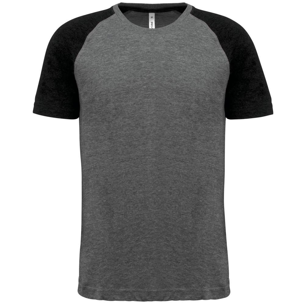 Proact Tweekleurig sport-t-shirt met korte mouwen volwassene bedrukken