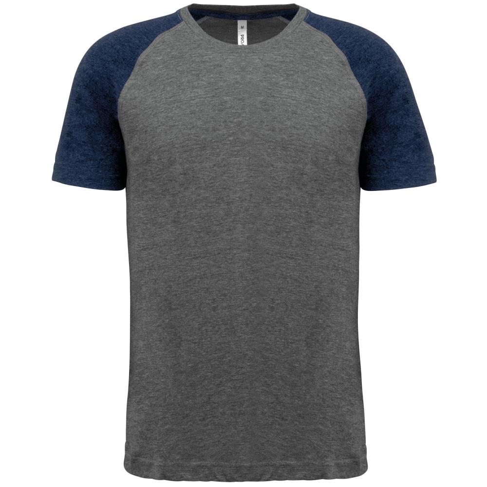 Proact Tweekleurig sport-t-shirt met korte mouwen volwassene bedrukken - Afbeelding 2