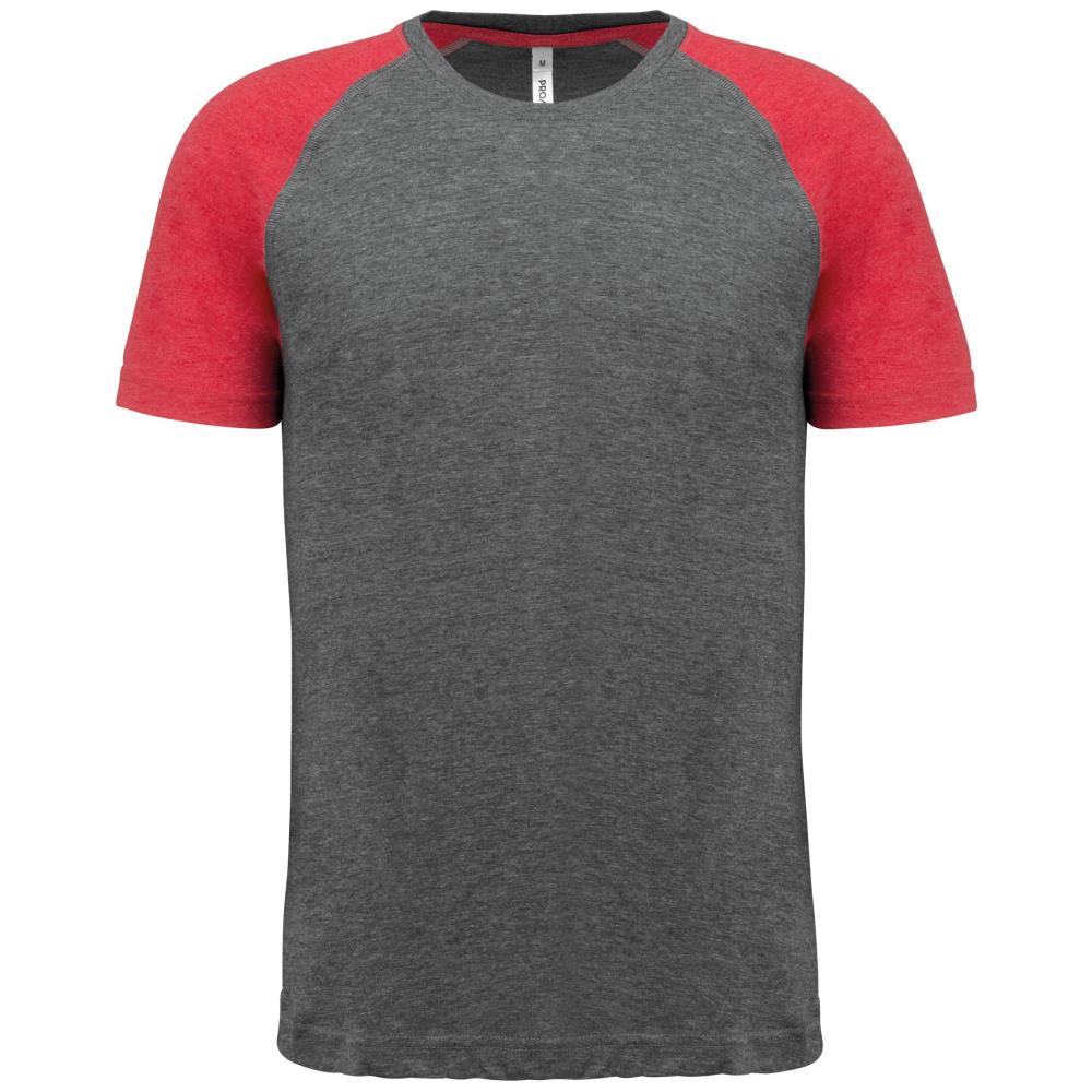 Proact Tweekleurig sport-t-shirt met korte mouwen volwassene bedrukken - Afbeelding 4