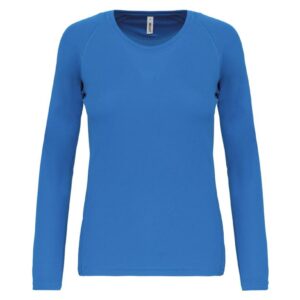 Proact Damessportshirt Lange Mouwen bedrukken