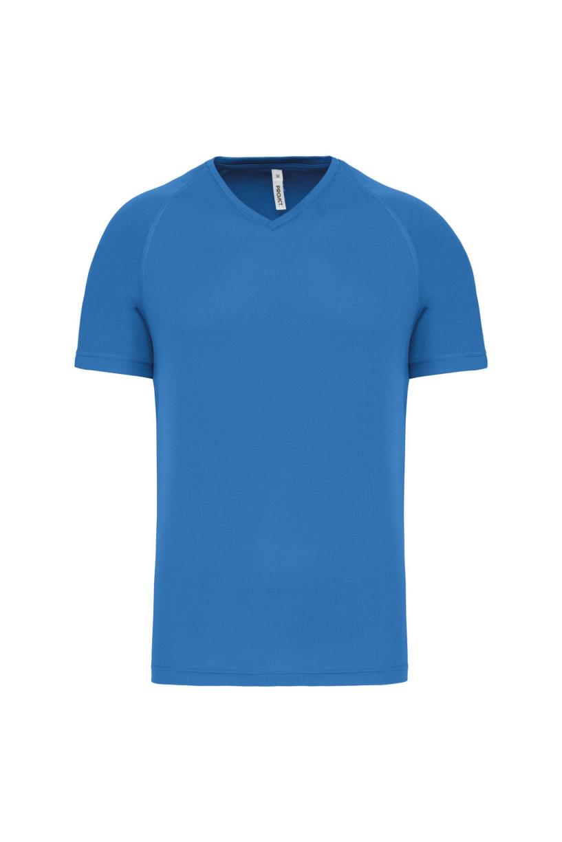 Proact Heren-sport-t-shirt V-hals bedrukken