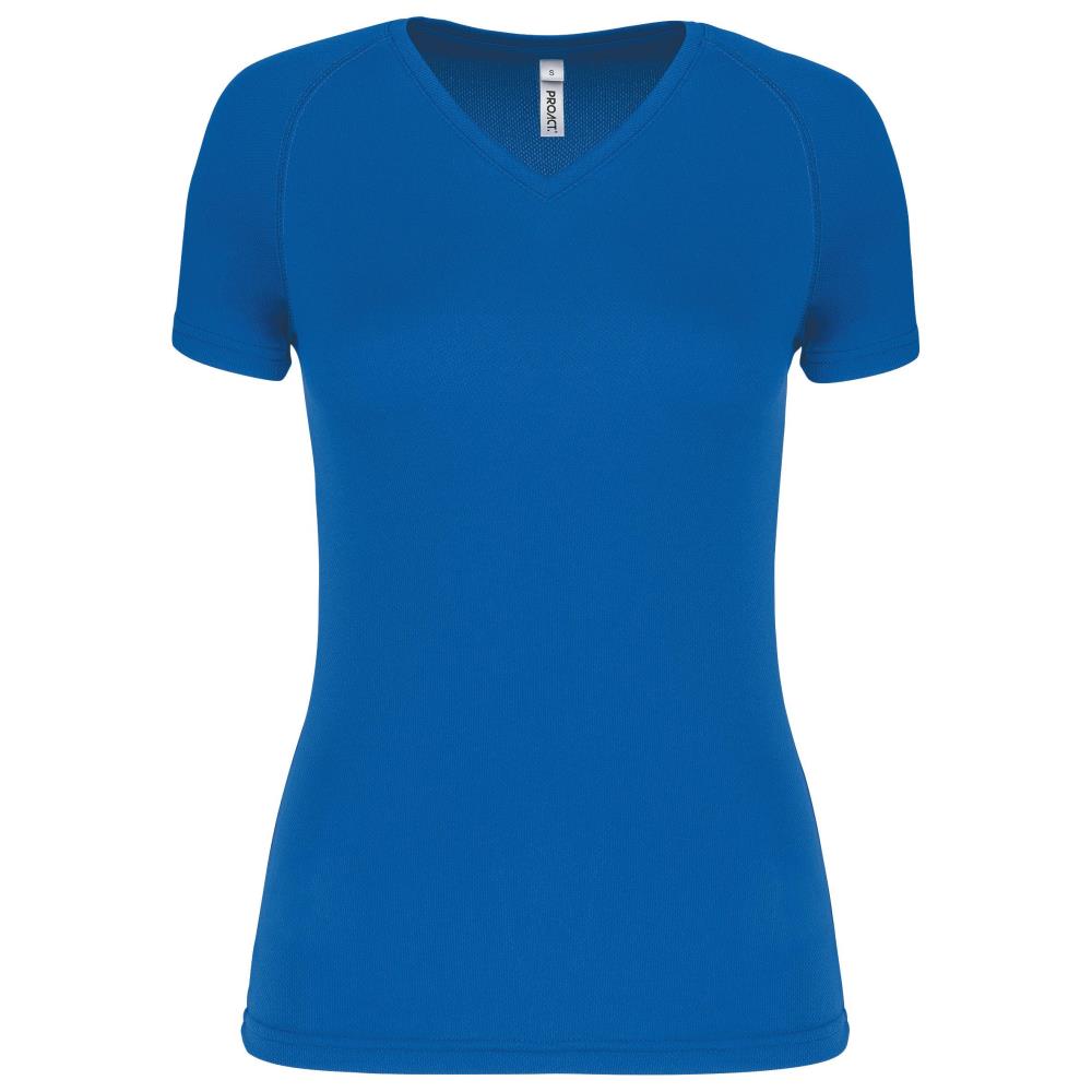 Proact Dames Sport-t-shirt V-hals bedrukken