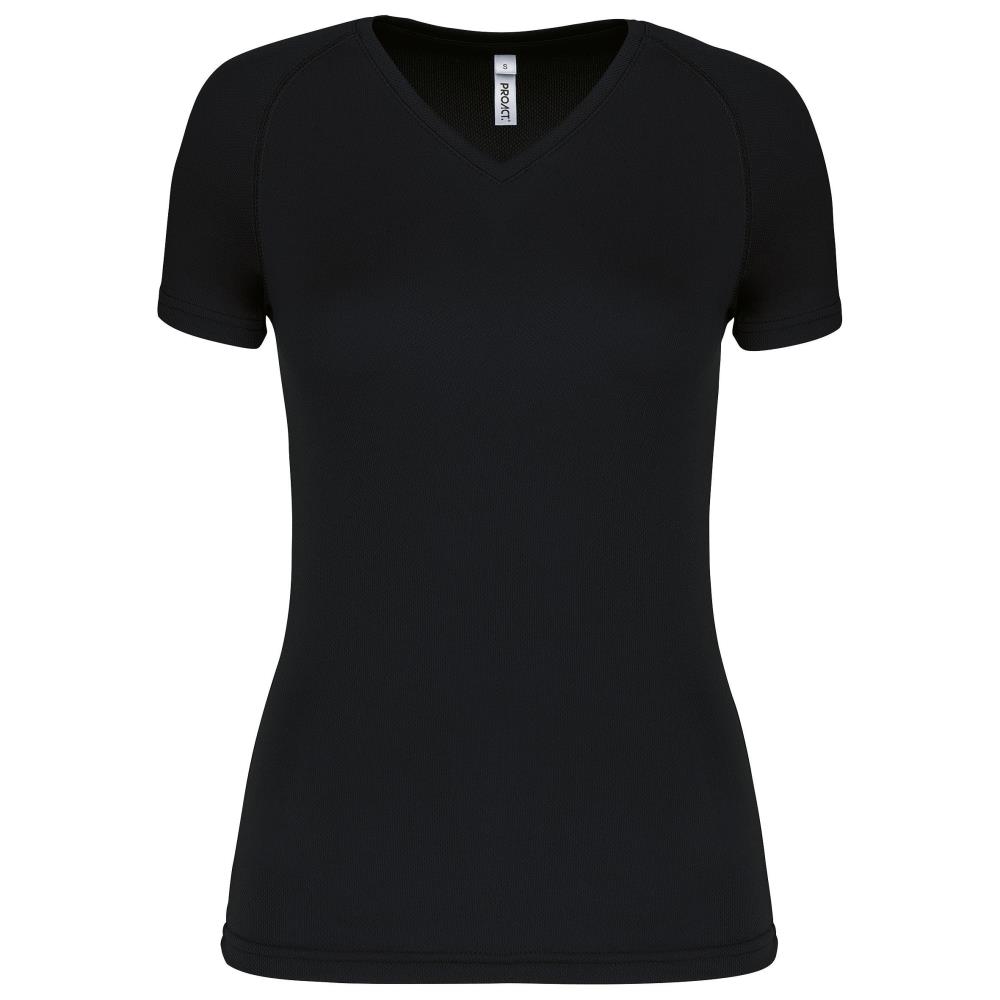 Proact Dames Sport-t-shirt V-hals bedrukken - Afbeelding 2