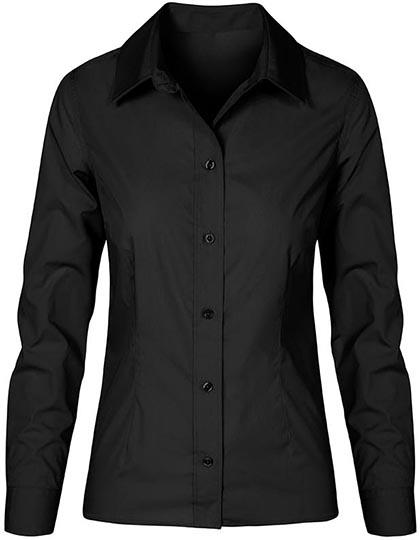 Promodoro Women´s Poplin Shirt Long Sleeve bedrukken