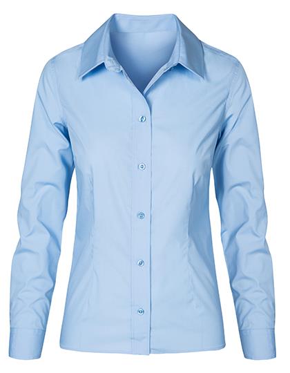 Promodoro Women´s Poplin Shirt Long Sleeve bedrukken - Afbeelding 2