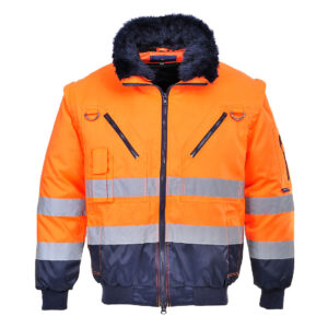 Portwest Hi-Vis 3-in-1 Pilotjack bedrukken