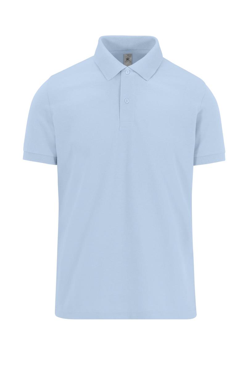 B&C MY POLO 180 Heren korte mouwen bedrukken - Afbeelding 3
