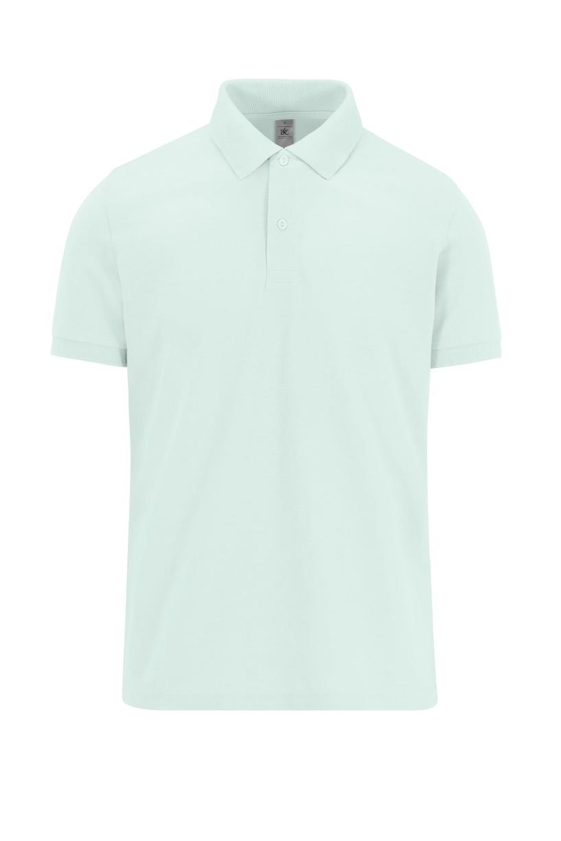 B&C MY POLO 180 Heren korte mouwen bedrukken - Afbeelding 4
