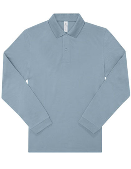 B&C MY POLO 210 Heren lange mouwen bedrukken