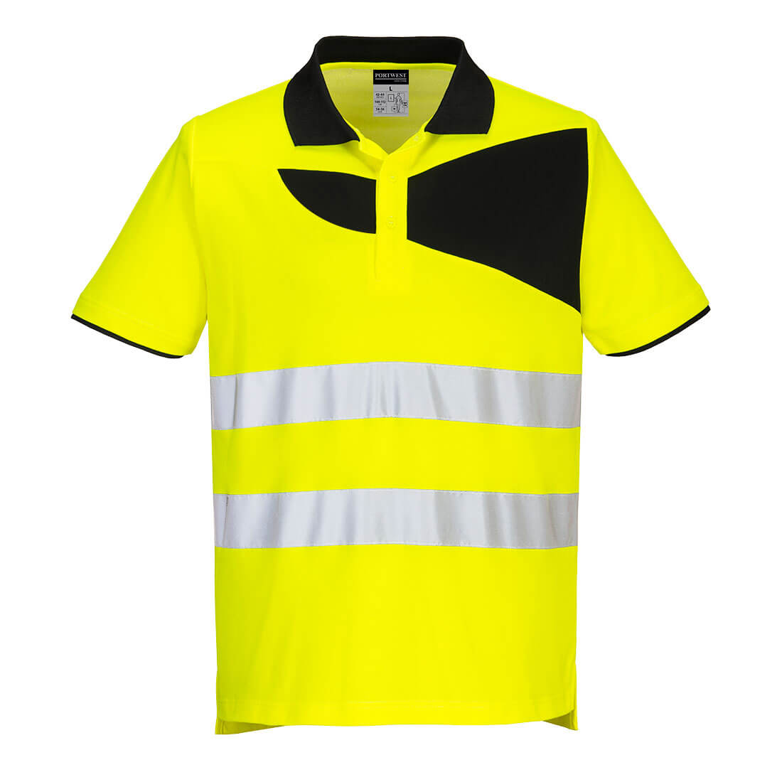 Portwest PW2 Hi-Vis polo K/M bedrukken