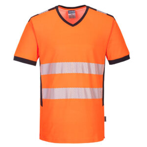 Portwest PW3 Hi-Vis T-shirt met V-hals bedrukken