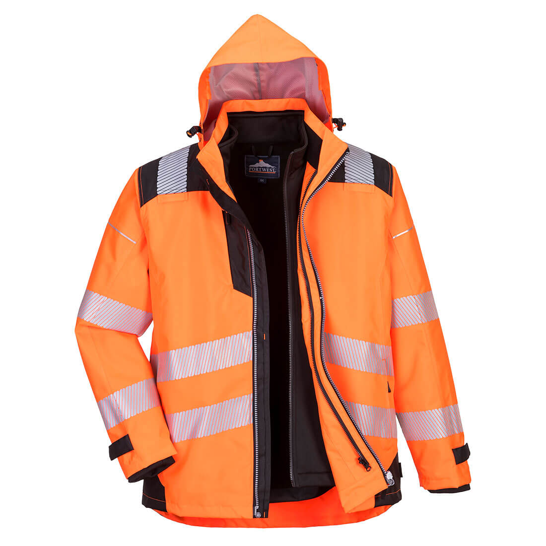 Portwest PW3 Hi-Vis 3-in-1 Jack bedrukken