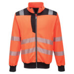 Portwest PW3 Hi-Vis sweatshirt met rits bedrukken