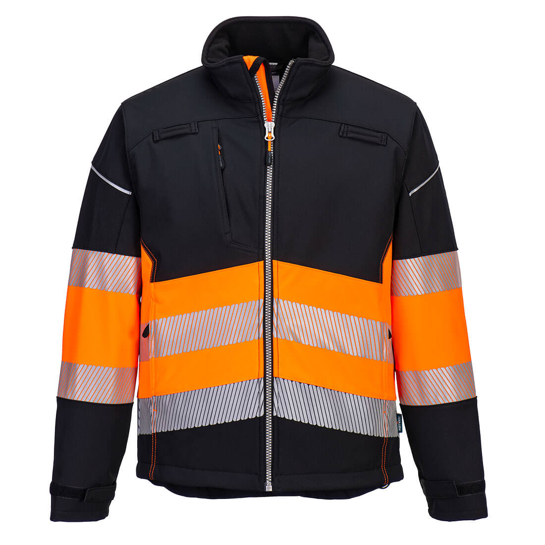 Portwest PW3 Hi-Vis Softshell jack (3L) Klasse 1 bedrukken