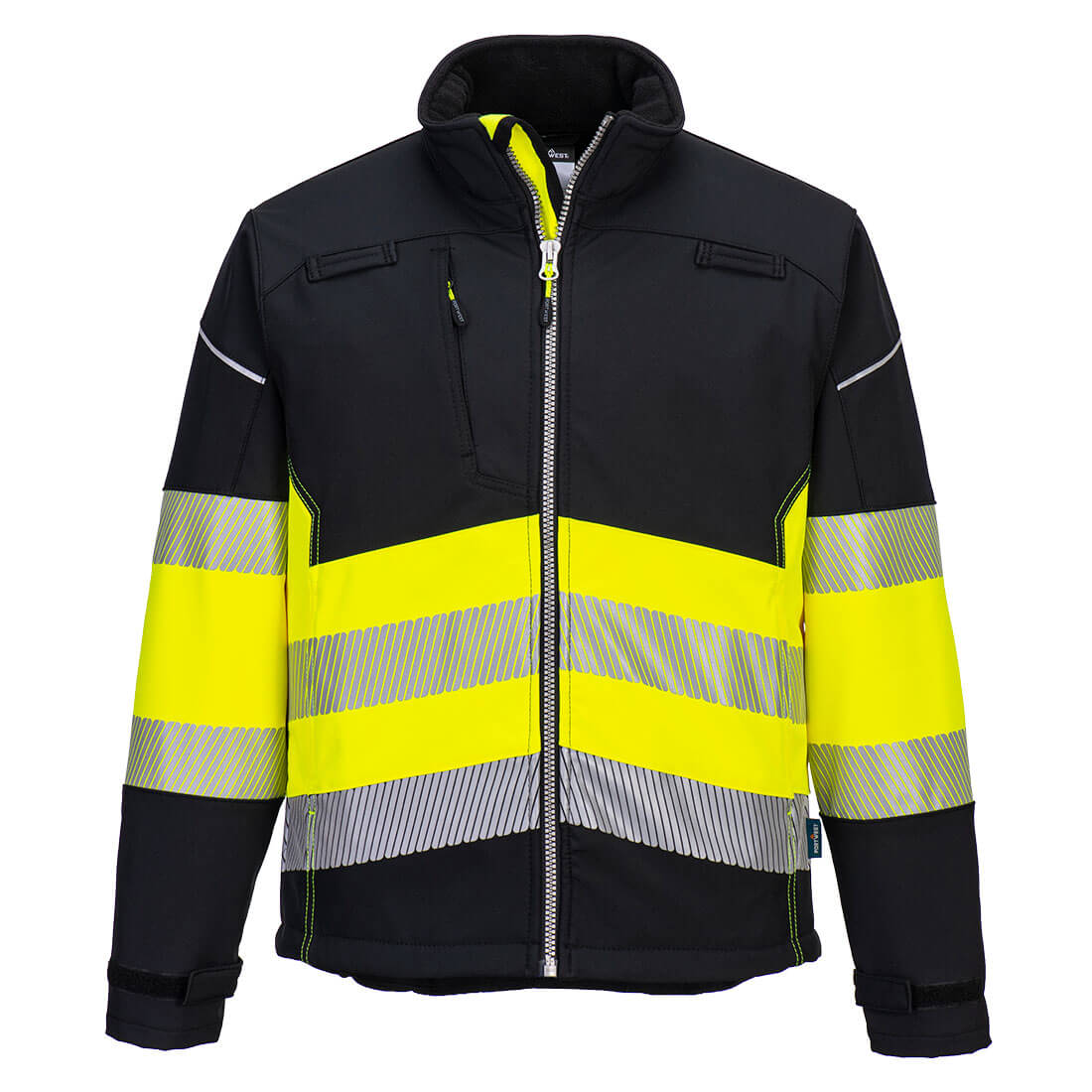 Portwest PW3 Hi-Vis Softshell jack (3L) Klasse 1 bedrukken - Afbeelding 2