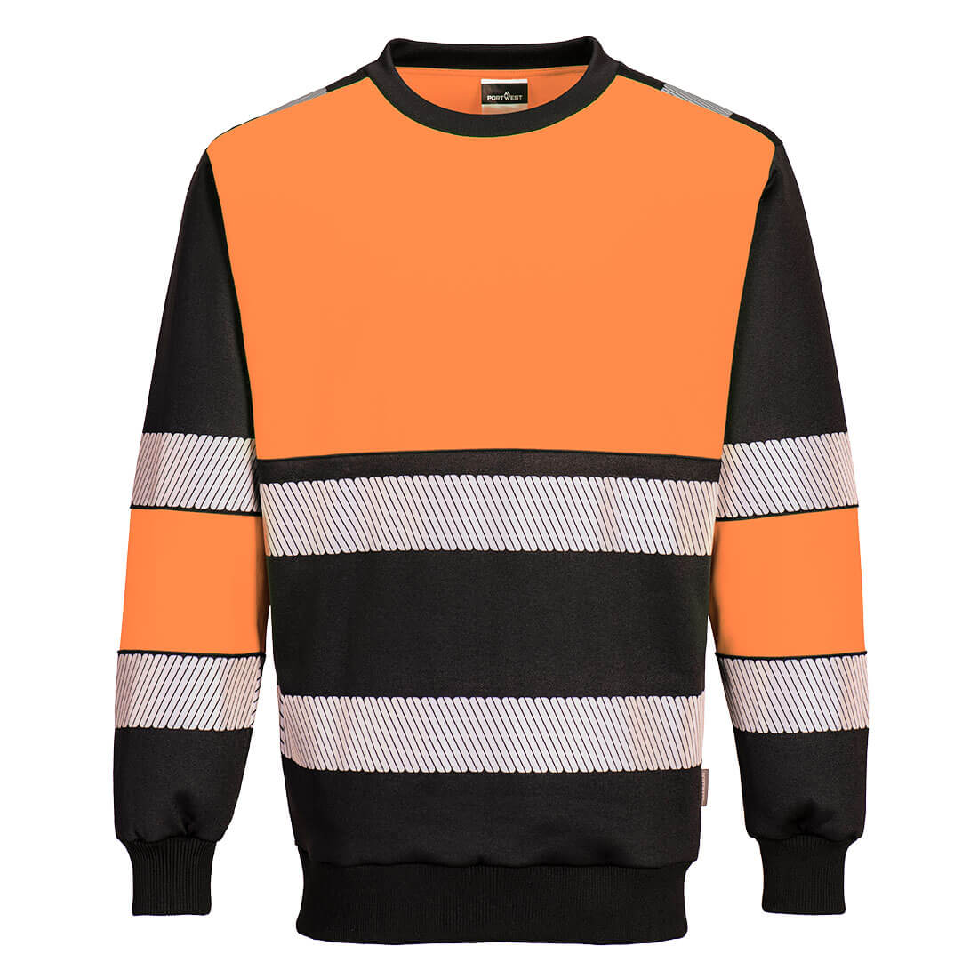 Portwest PW3 Hi-Vis klasse 1 Sweatshirt bedrukken