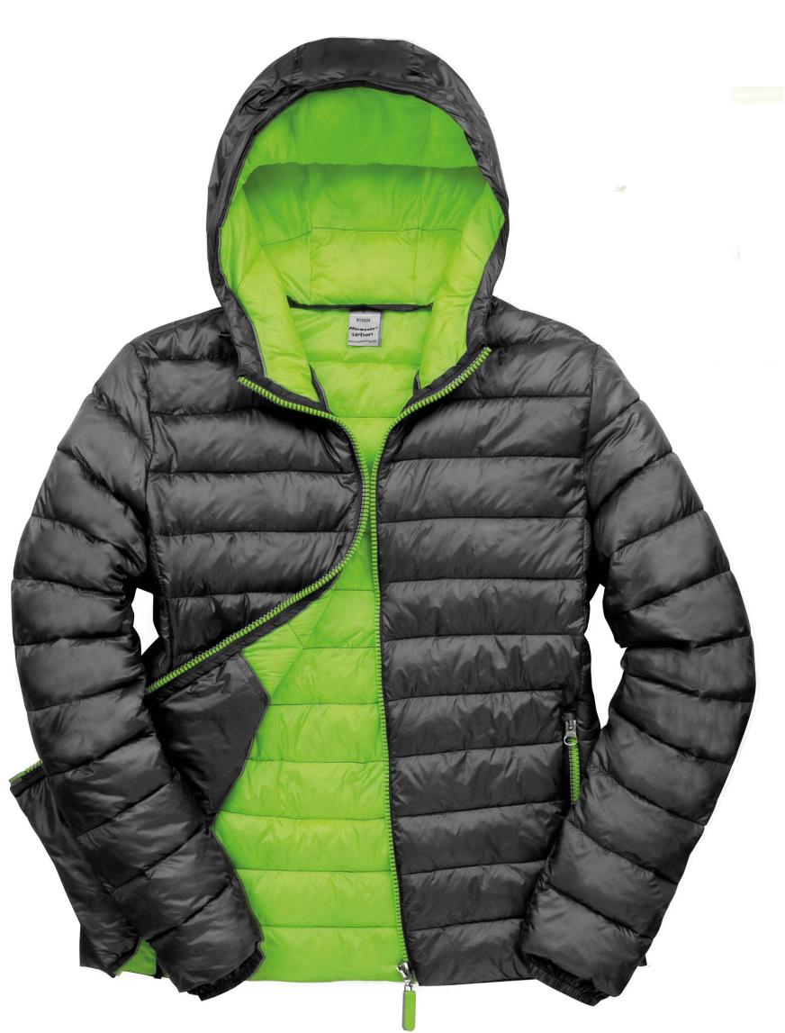 Result Mens Snow Bird Hooded Jacket bedrukken