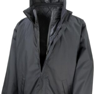 Result 3-in-1 Jacket With Quilted Bodywarmer bedrukken