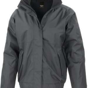Result Waterproof channel jacket bedrukken