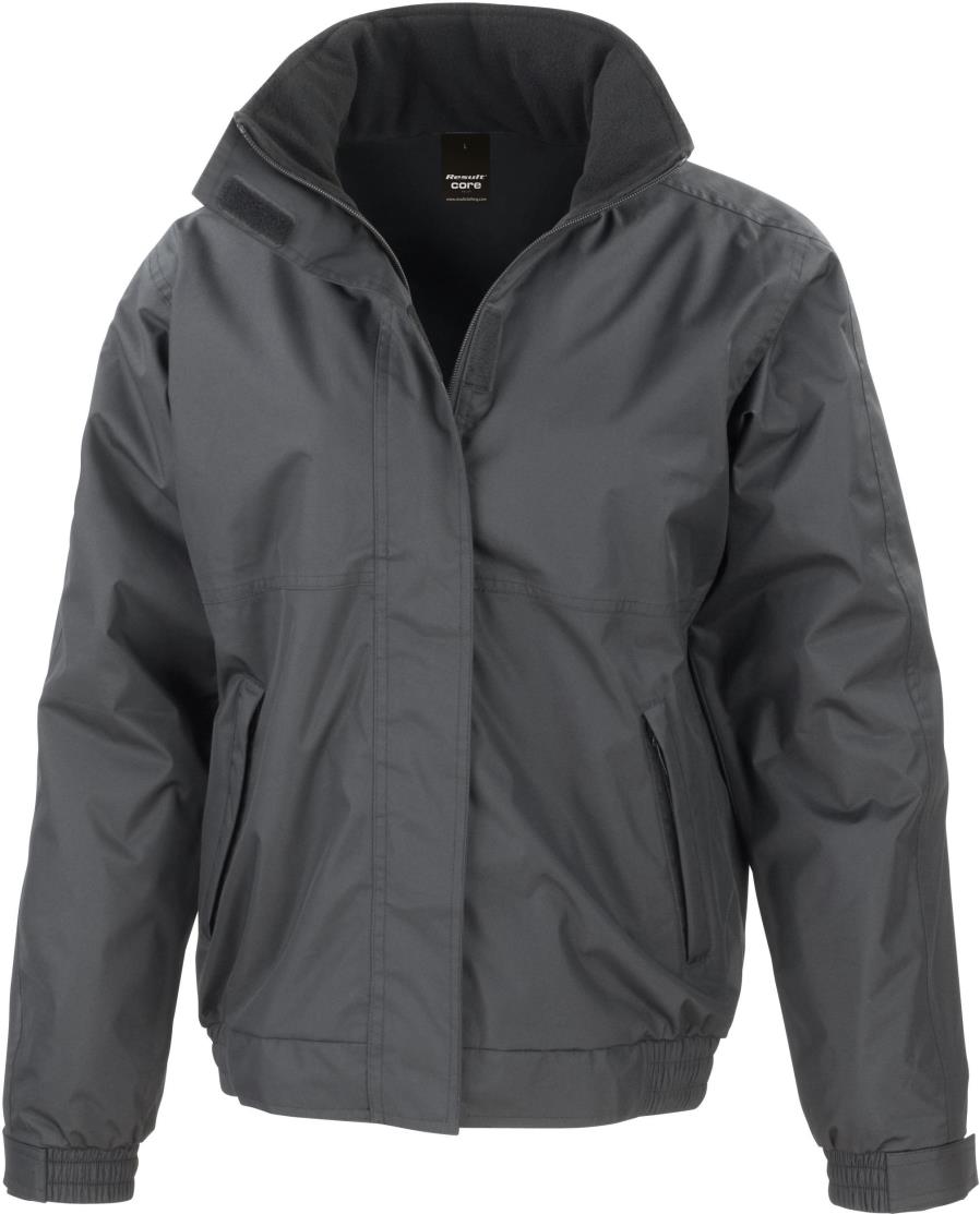 Result Waterproof channel jacket bedrukken