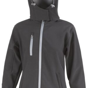 Result Core Ladies Tx Performance Hooded Soft Shell Jacket bedrukken