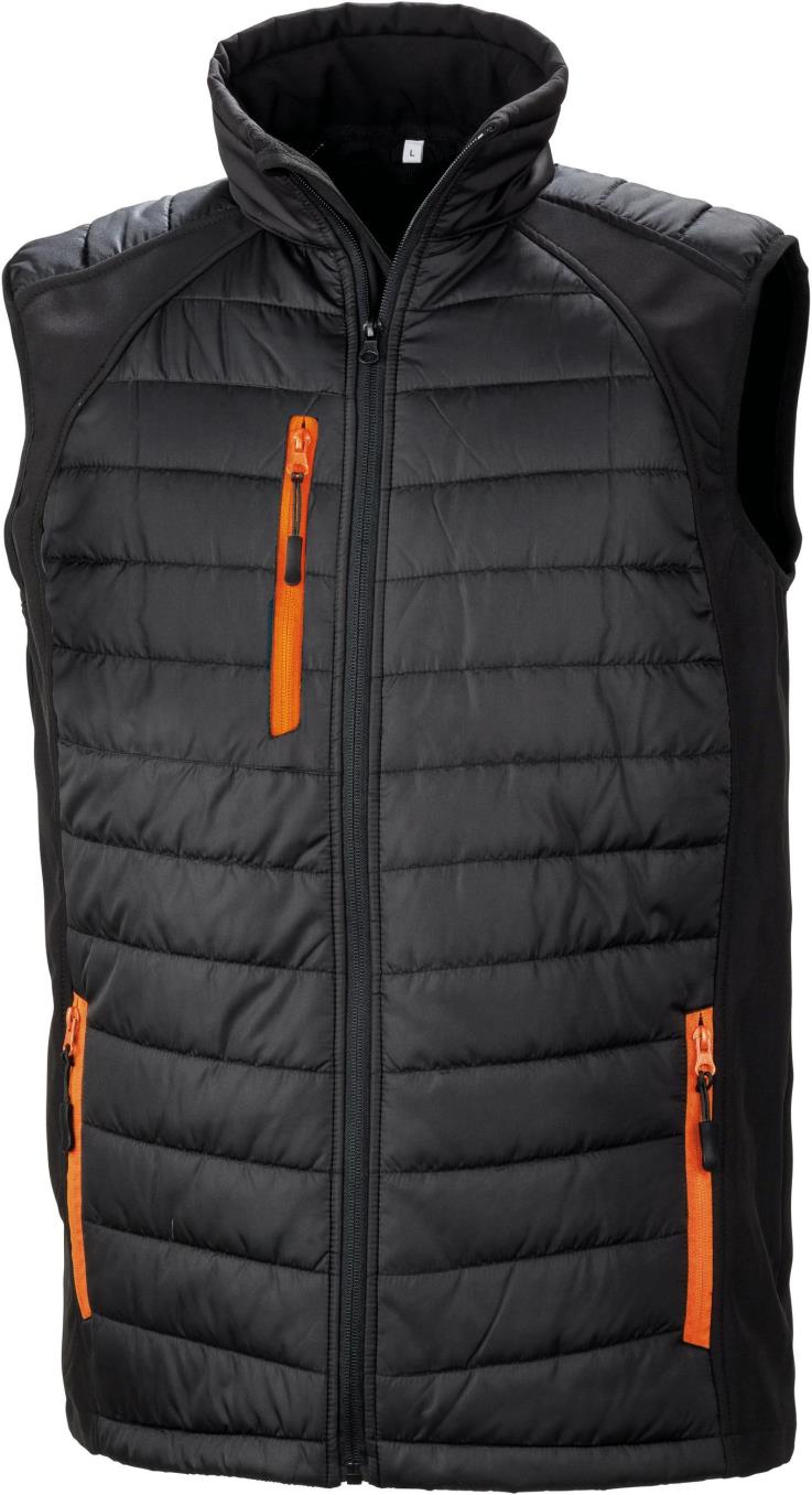 Result Black Compass softshell gilet bedrukken - Afbeelding 4