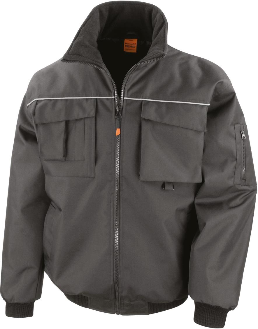 Result Work-guard Sabre Pilot Jacket bedrukken