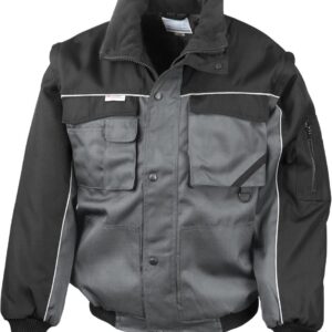 Result Zip Sleeve Heavy Duty Jacket bedrukken