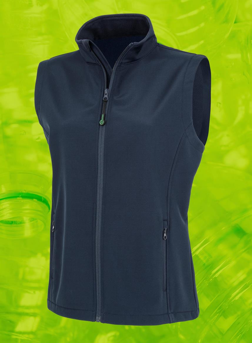 Result Gerecycleerde dames softshell-bodywarmer bedrukken - Afbeelding 3