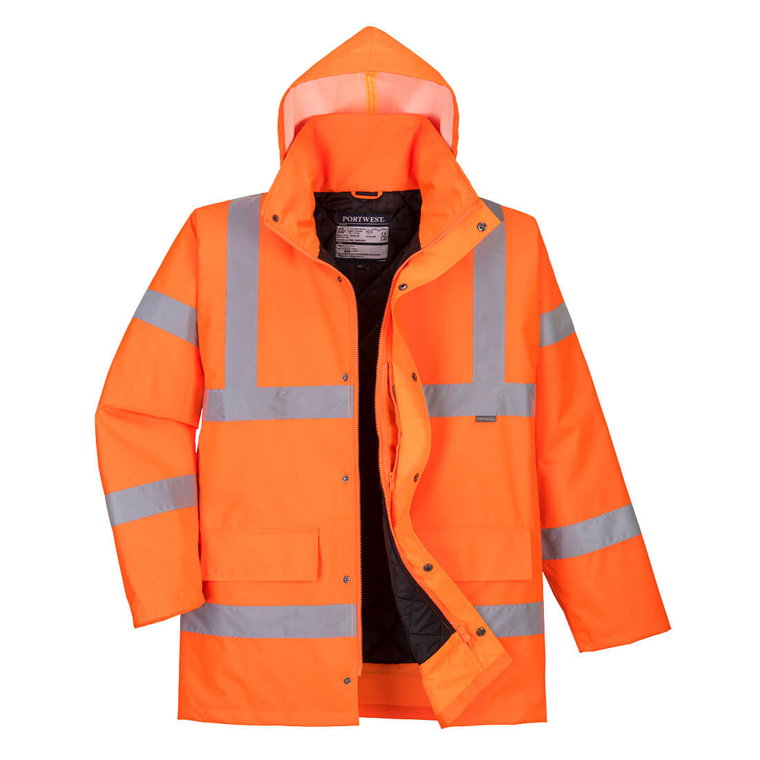 Portwest Hi-Vis winter Verkeersjack bedrukken