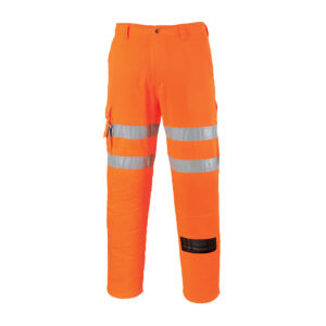 Portwest Spoorweg Combat Broek (tall) bedrukken