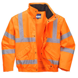 Portwest Hi-Vis Ademende Bomberjack bedrukken