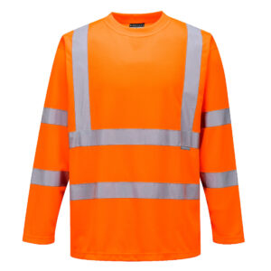 Portwest Hi-Vis T-shirt lange mouw bedrukken