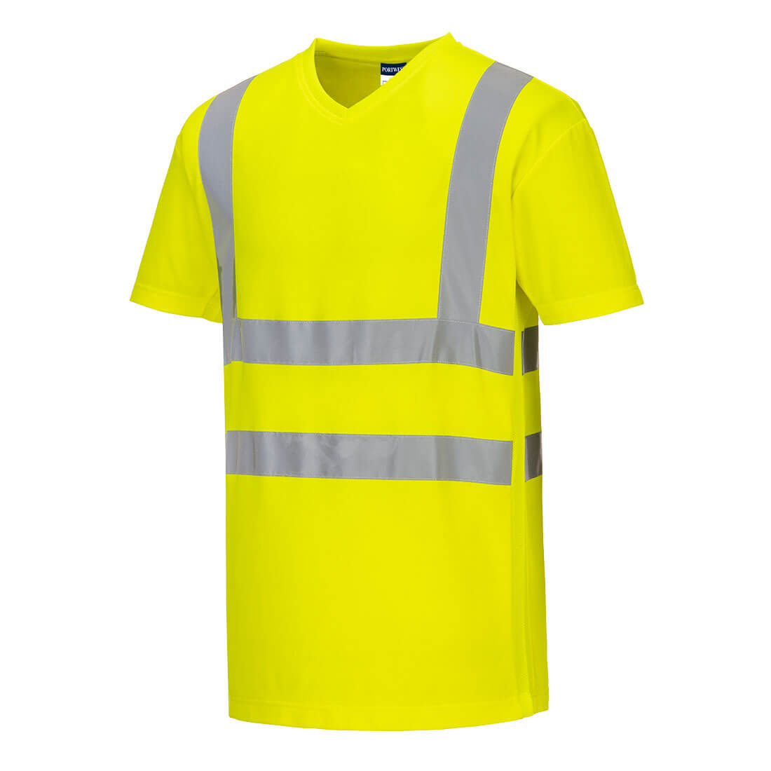 Portwest T-shirt met mesh en V-hals bedrukken - Afbeelding 2