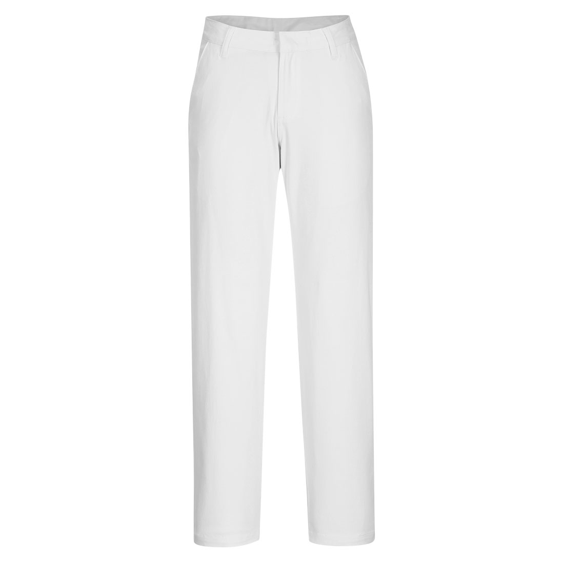 Portwest Dames Stretch Slim Chino Broek (regular) bedrukken - Afbeelding 2