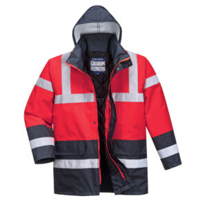 Portwest Hi-Vis Tweekleuren Parka bedrukken