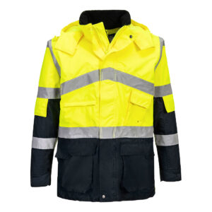Portwest Hi-Vis Tweekleuren Ademend Jack bedrukken