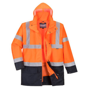 Portwest Hi-Vis Essential 5-in-1 jack bedrukken