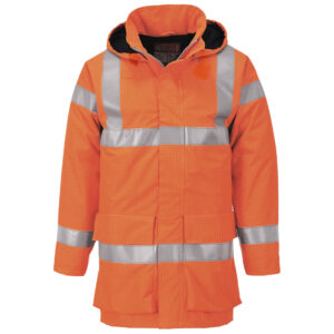 Portwest Bizflame Regen Hi-Vis Multi Lite Jack bedrukken