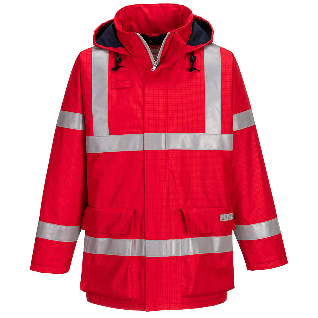 Portwest Bizflame Regen, antistatische en vlamvertragende jas bedrukken - Afbeelding 2