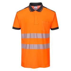Portwest PW3 Hi-Vis Poloshirt Korte Mouw bedrukken