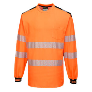 Portwest PW3 Hi-Vis T-shirt met lange mouw bedrukken