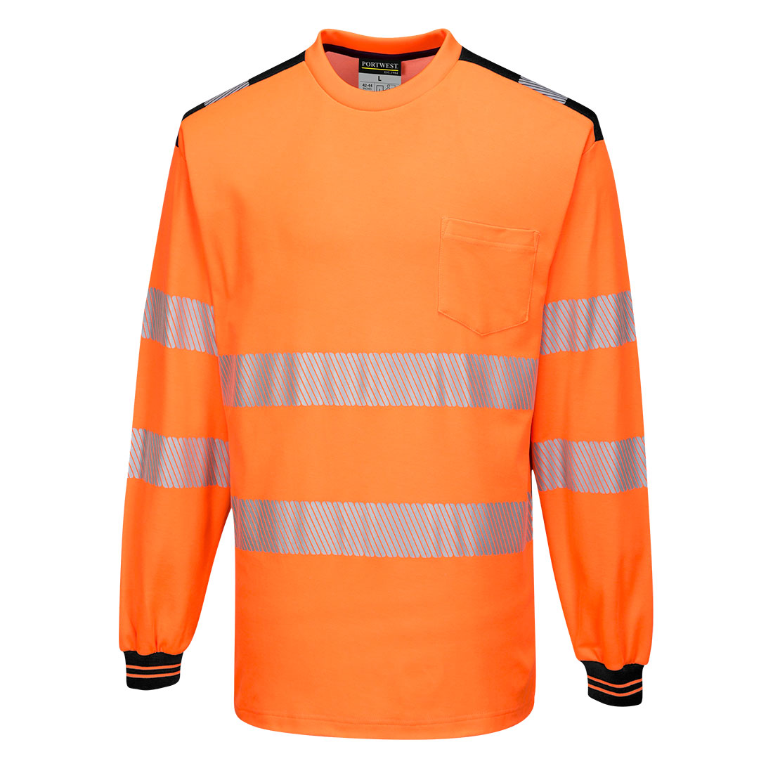 Portwest PW3 Hi-Vis T-shirt met lange mouw bedrukken