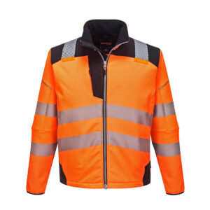 Portwest PW3 Hi-Vis Softshell Jack bedrukken