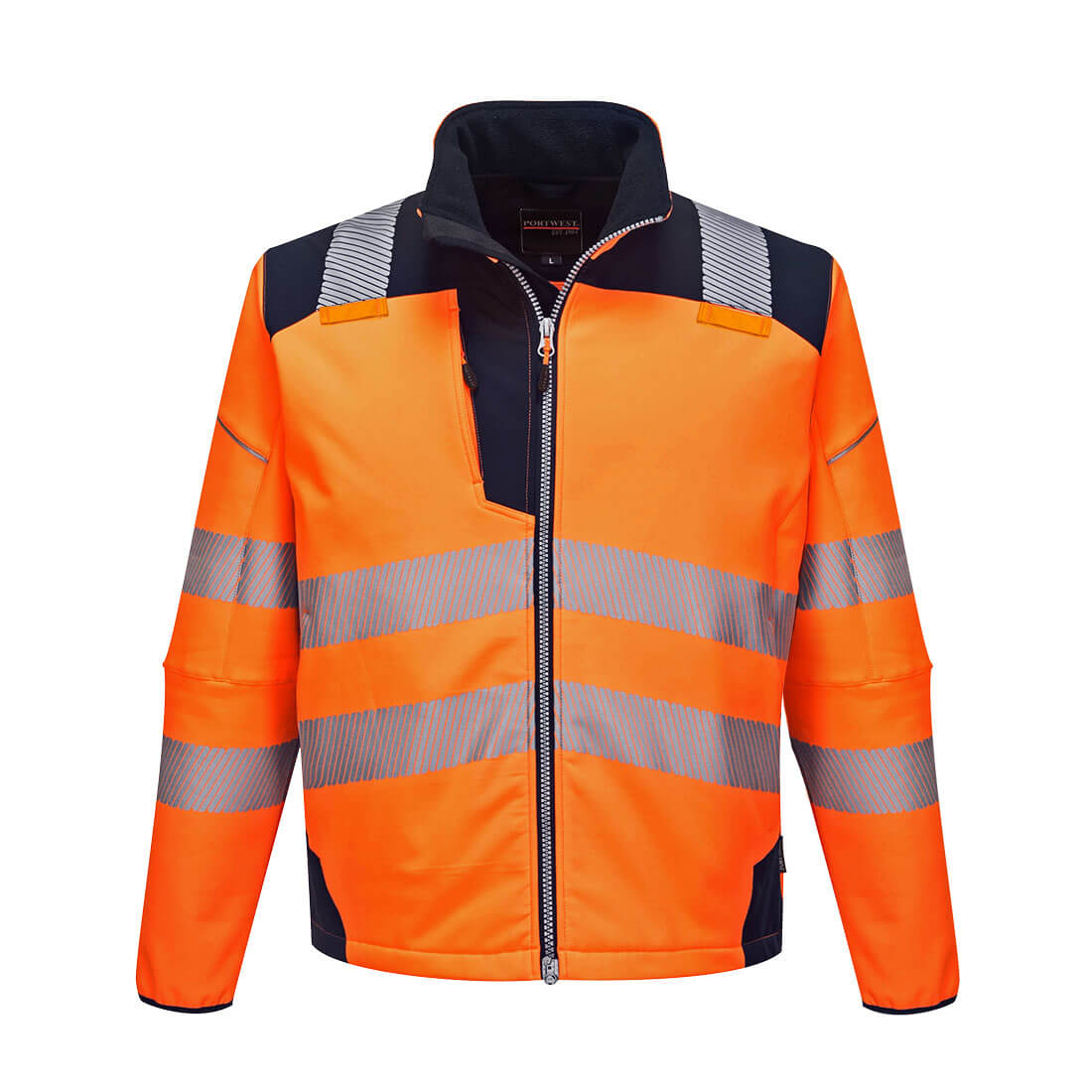 Portwest PW3 Hi-Vis Softshell Jack bedrukken - Afbeelding 2